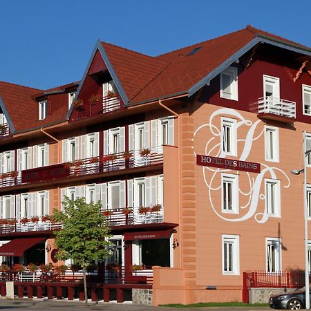 Logis Hotel Des Bains Gérardmer Eksteriør billede