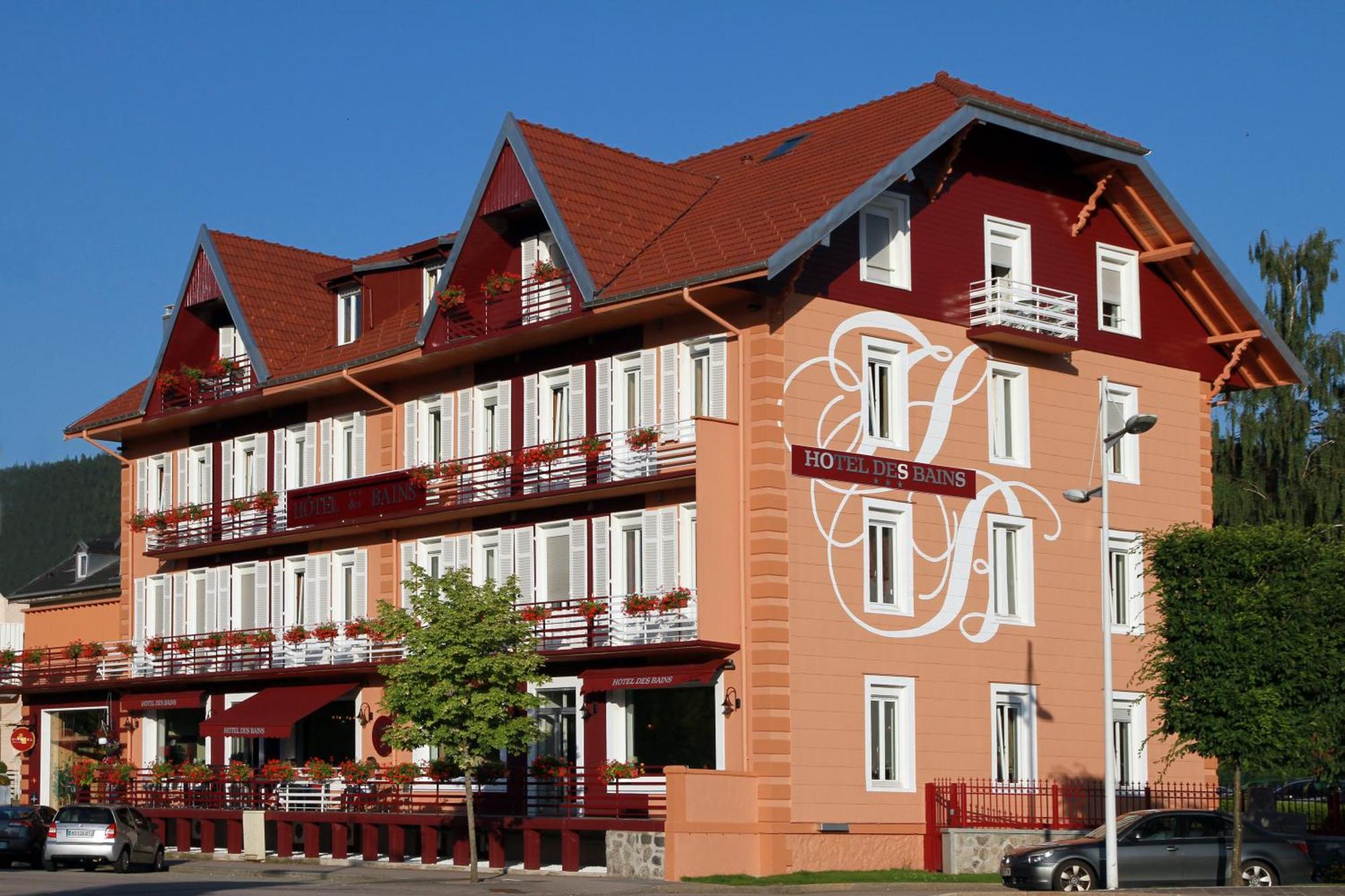 Logis Hotel Des Bains Gérardmer Eksteriør billede