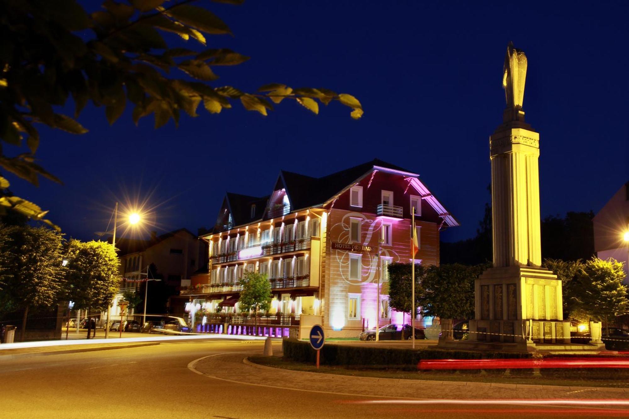 Logis Hotel Des Bains Gérardmer Eksteriør billede