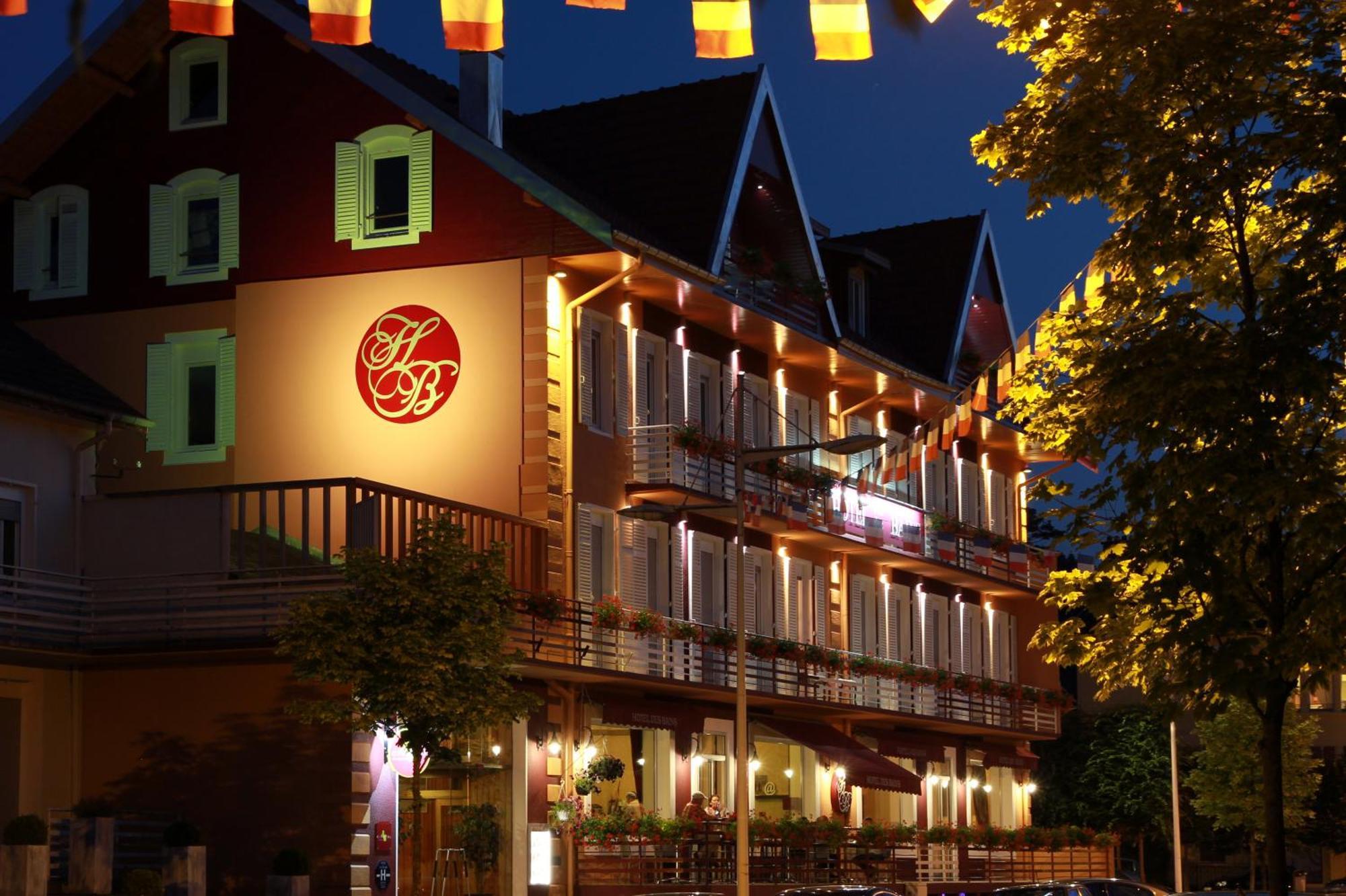 Logis Hotel Des Bains Gérardmer Eksteriør billede