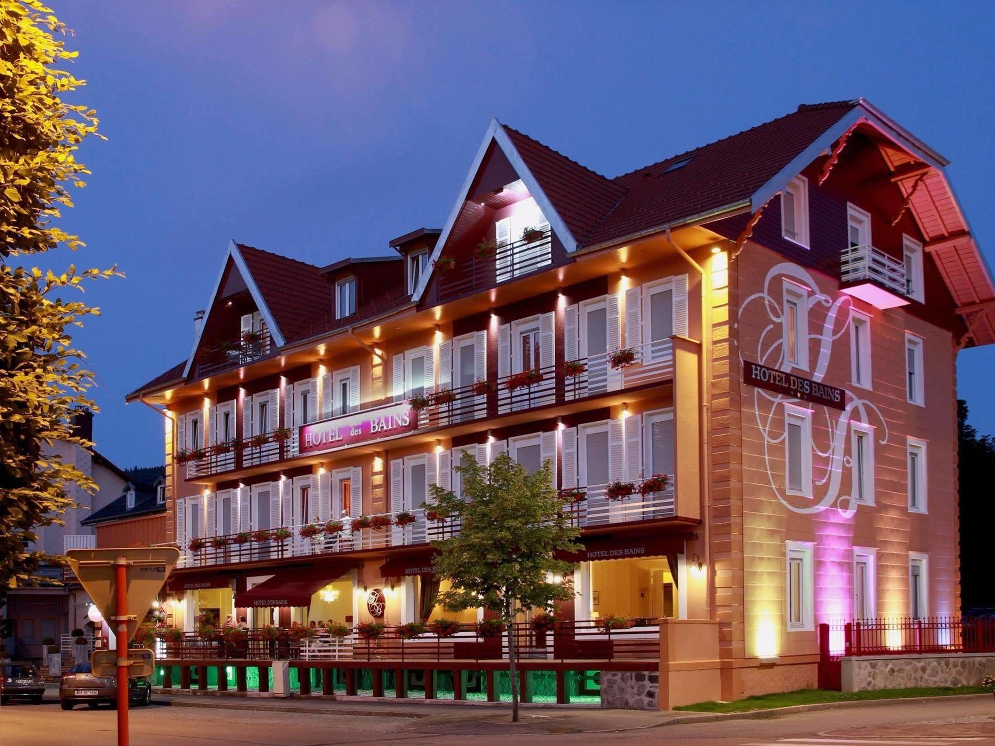 Logis Hotel Des Bains Gérardmer Eksteriør billede