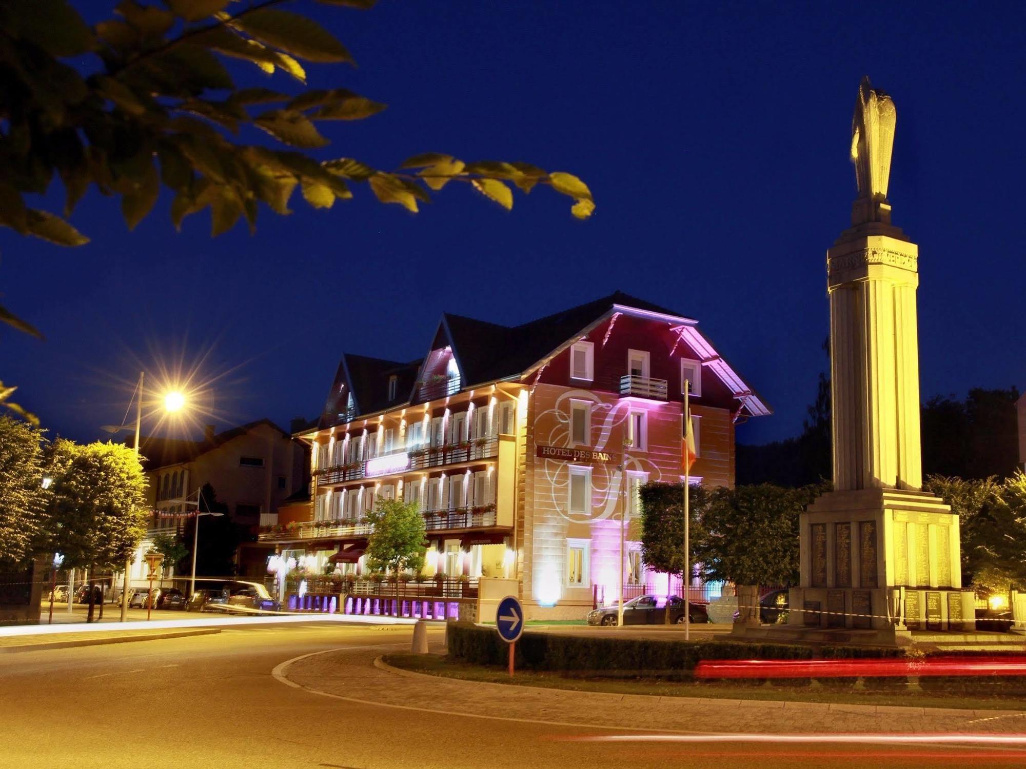 Logis Hotel Des Bains Gérardmer Eksteriør billede