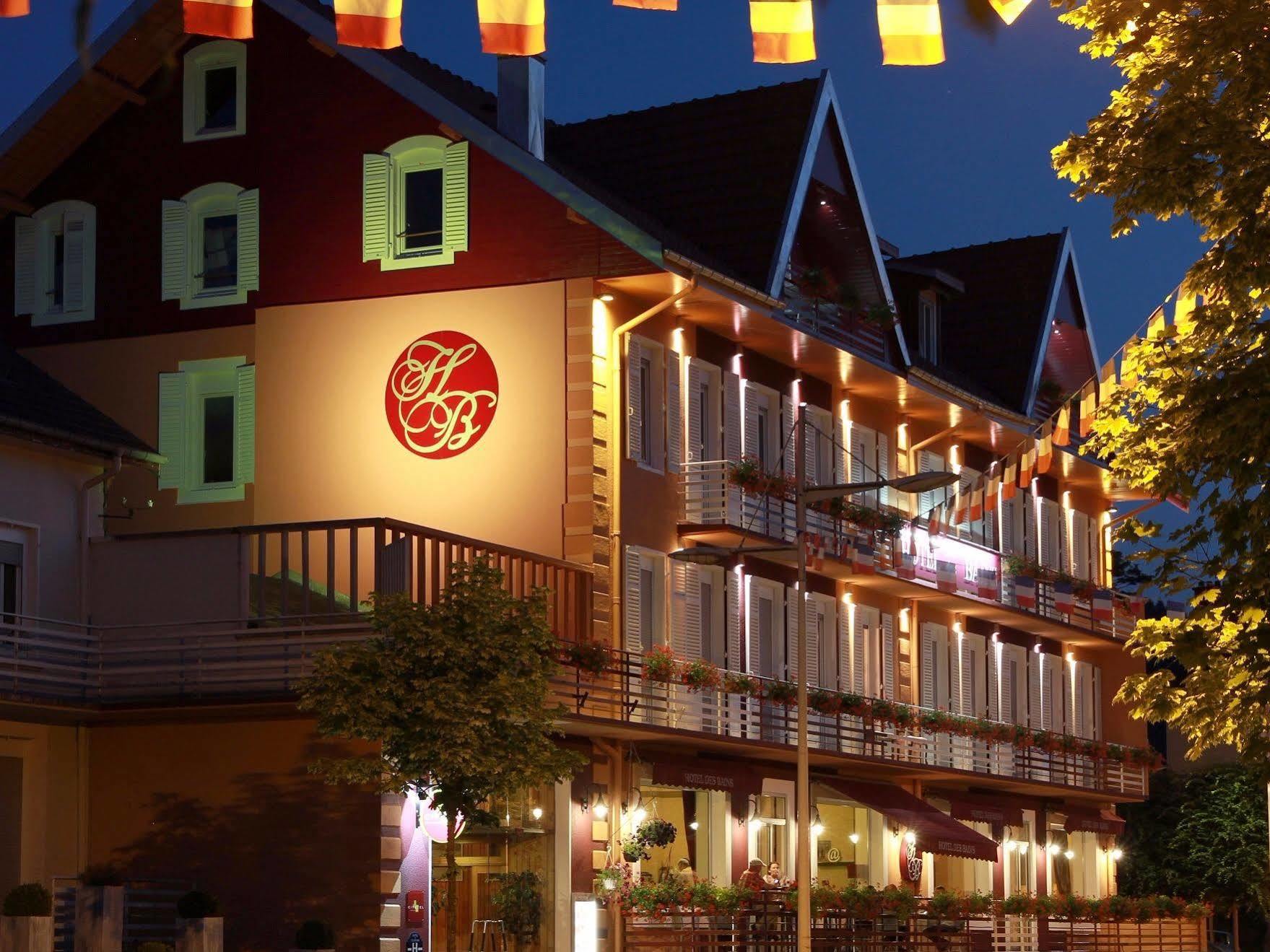 Logis Hotel Des Bains Gérardmer Eksteriør billede